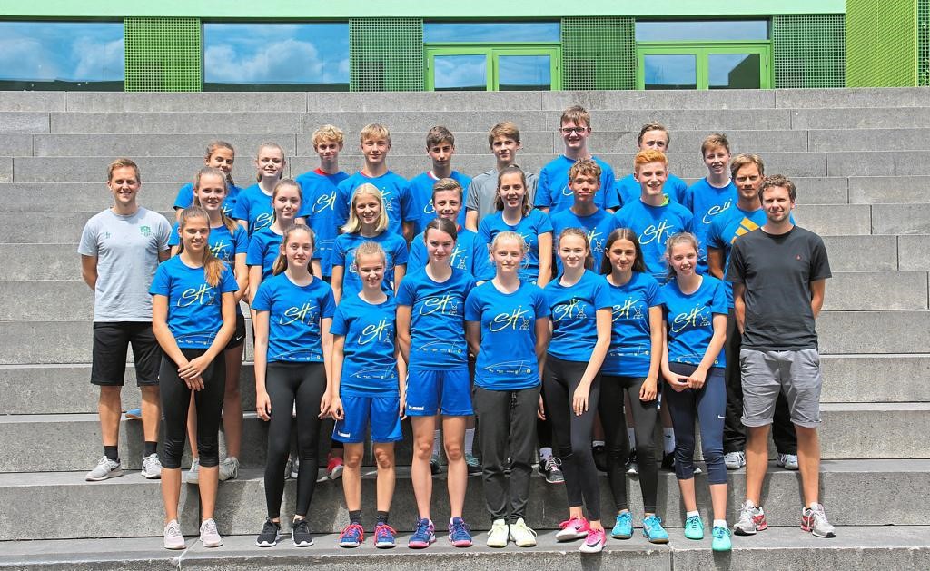 Ausbildung zum Sporthelfer am Stein Gymnasium Jugendliche sorgen fuer mehr Bewegung 