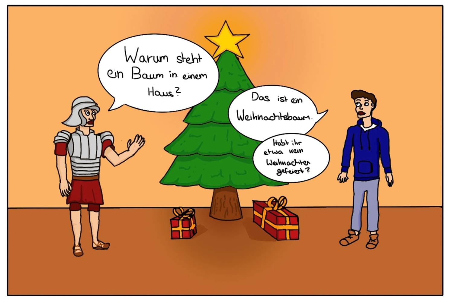 Wie die Roemer Weihnachten feierten 2