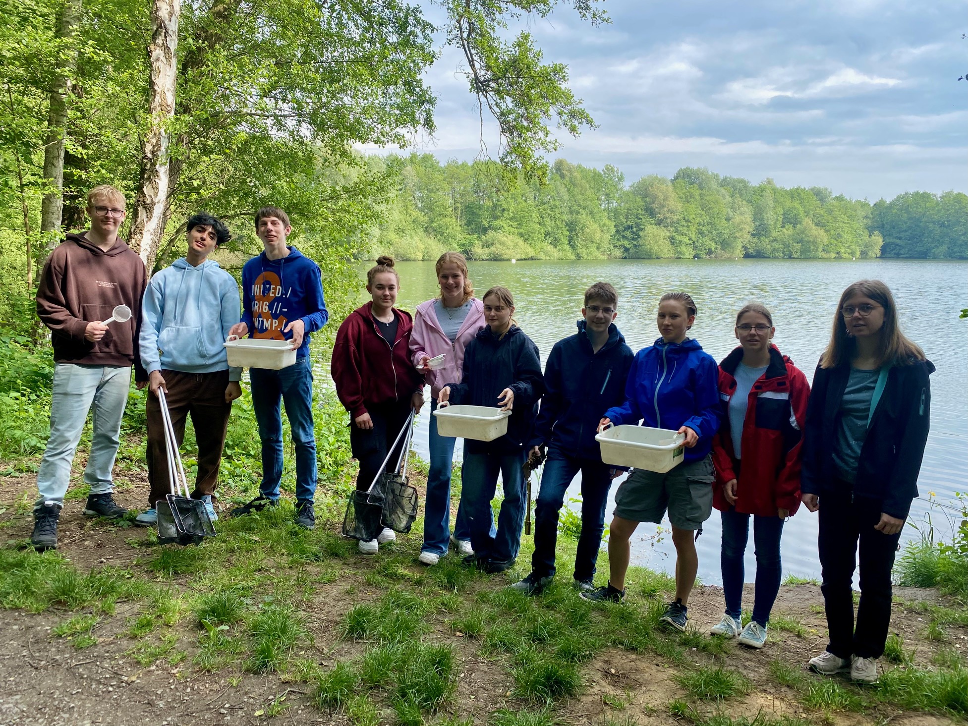 Gewaesserpraktikum am Klutensee