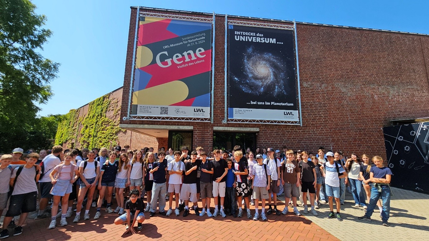 Ein ganz besonderer Blick auf die Sterne Weltraumtag der Klassen 7 am FSG 2