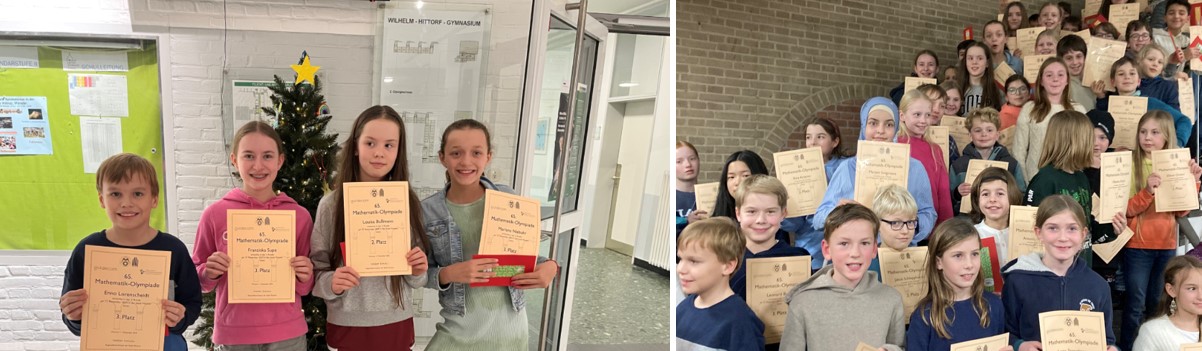 Starke Leistungen bei der Matheolypmpiade 3