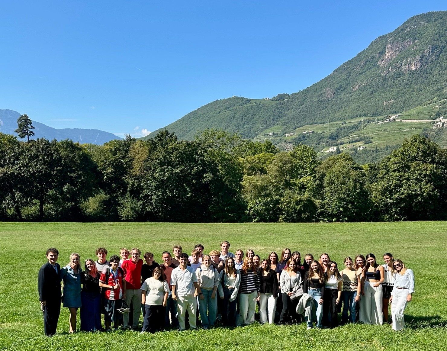 In humanitärer Mission in Bozen Erasmus plus Austausch 3